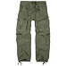 kalhoty plátěné BRANDIT Pure Vintage Trouser Oliv S