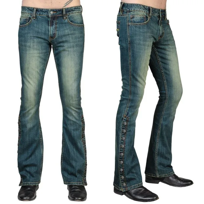 kalhoty jeans WORNSTAR Hellraiser Side Button 28