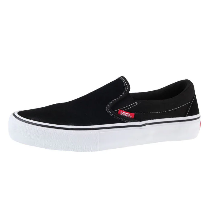 VANS SLIP-ON PRO Černá Bílá 36